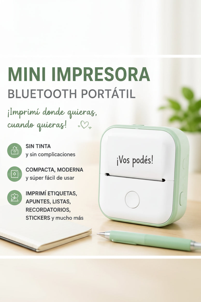 Mini print portatil bluetooth
