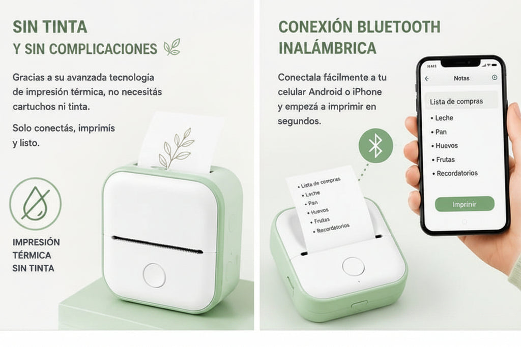 Mini print portatil bluetooth