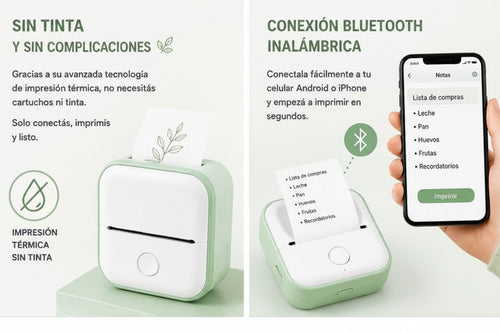 Mini print portatil bluetooth