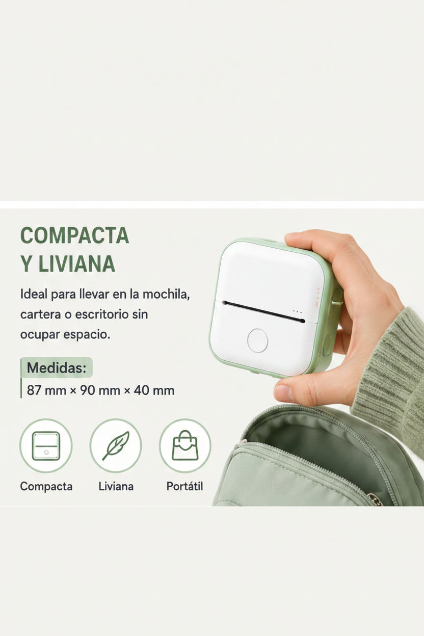 Mini print portatil bluetooth