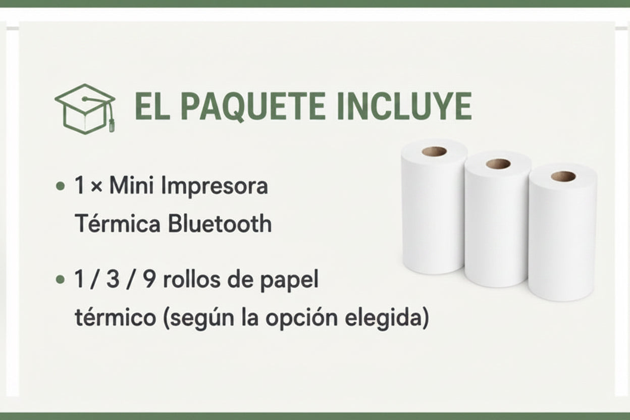 Mini print portatil bluetooth